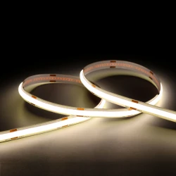 Ταινία Led COB TΩRA DOTLESS 24V 12 Watt IP20 CRI90 - Θερμό λευκό 3000K - 5 μέτρα - CUBALUX