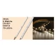 Ταινία LED TΩRA 6 Watt/m 24V CRI80 IP67 70 led/m (10,4mm) 3000K - 5 μέτρα - CUBALUX