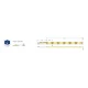 Ταινία LED TΩRA COB TW 7+7Watt/m 24V CRI90(2700-6500K) IP20 608 led/m 5m (10mm) - 5 μέτρα - CUBALUX