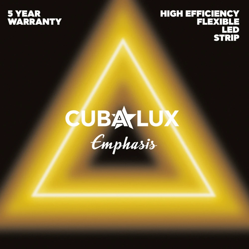 Ταινία Led 19.2W 24V IP20 Emphasis 5 μέτρα Ψυχρό Λευκό 6500K - CUBALUX