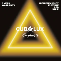 Ταινία Led 19.2W 24V IP20 Emphasis 5 μέτρα Θερμό Λευκό 3000K - CUBALUX