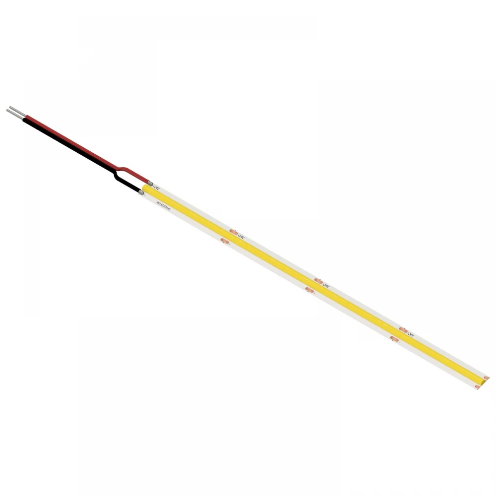 Ταινία Led TΩRA COB 8 Watt/m 24V CRI90 IP65 320 led/m 3000K 5m (8mm) - 5 μέτρα - CUBALUX