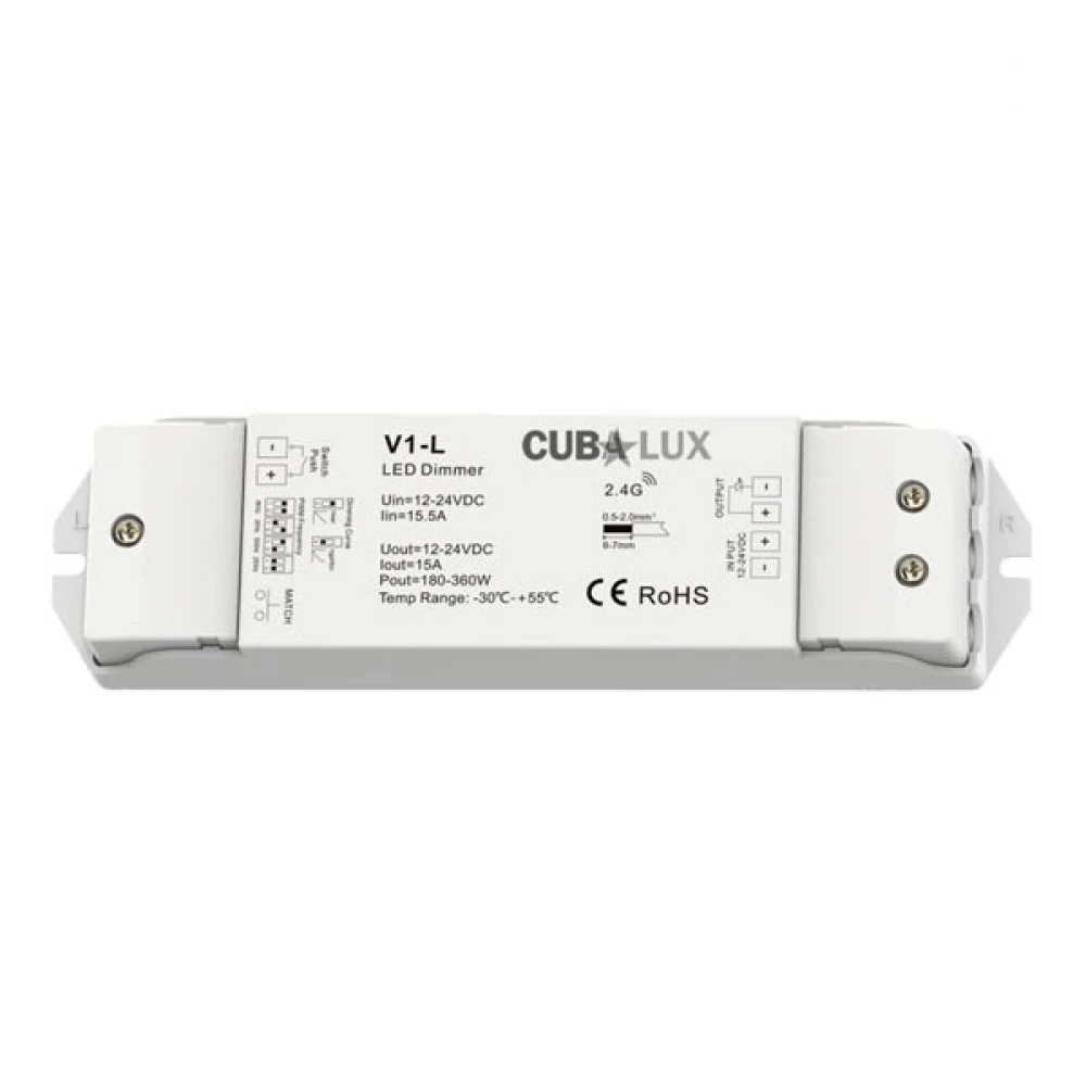 Dimmer Simplicity RF - Push Button15A - Cubalux