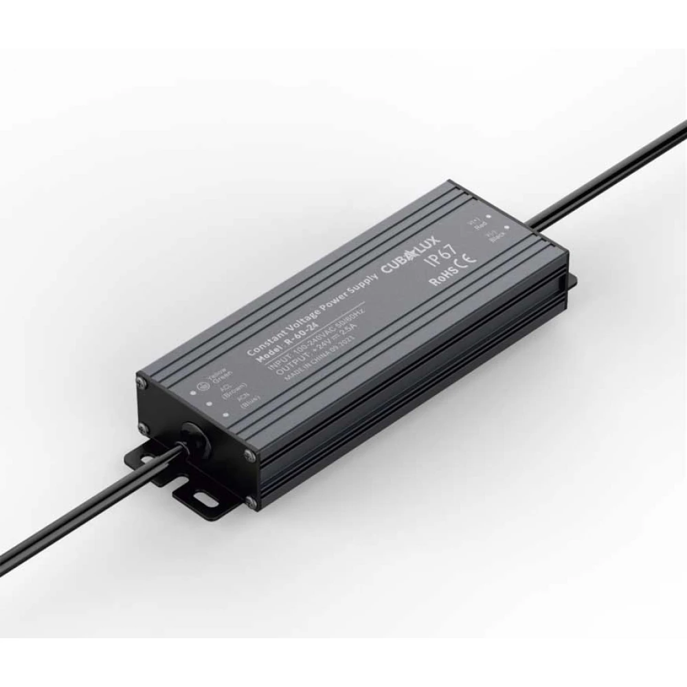 Τροφοδοτικό LED 60 Watt 24VDC IP67 - Cubalux