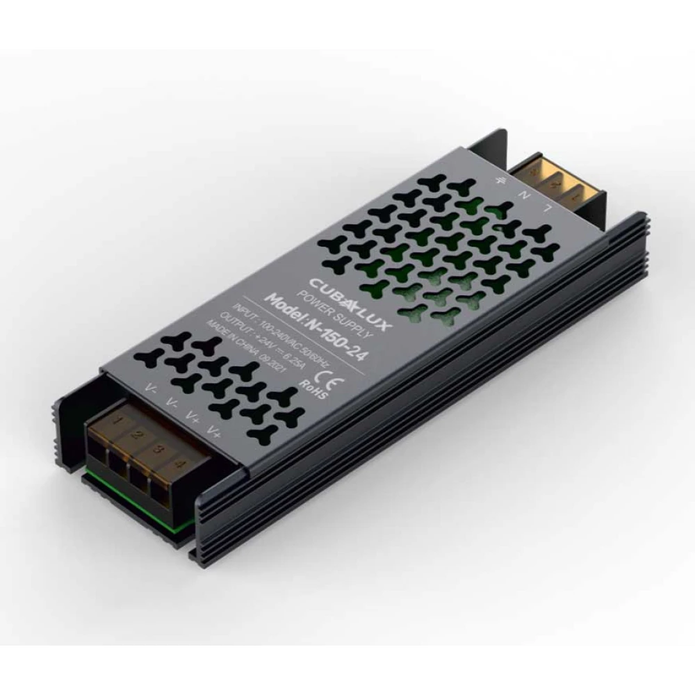 Τροφοδοτικό LED ΤΩRA 150 Watt 24VDC IP20 - Cubalux