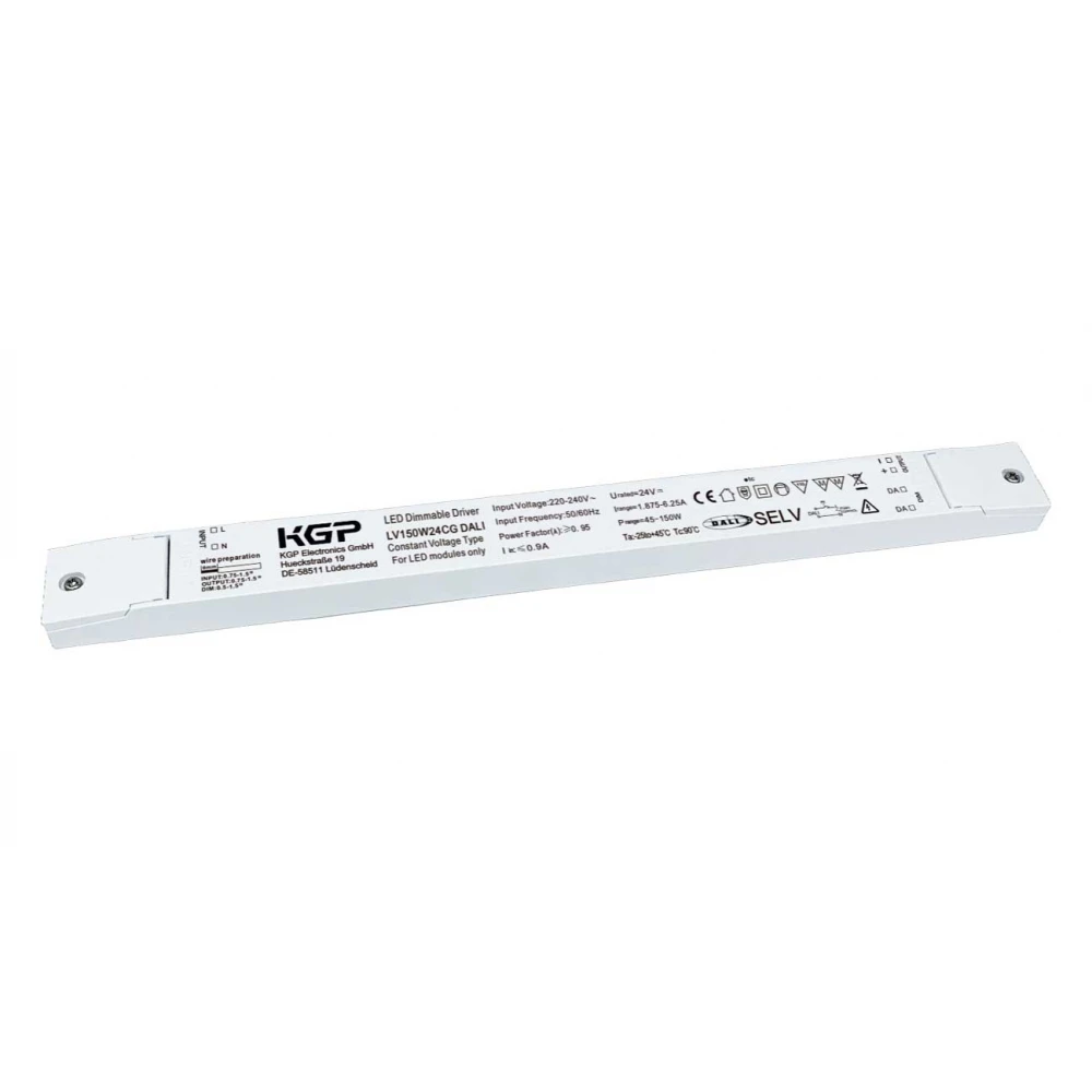 Dimmable LED Driver DALI Σταθερής Τάσης KGP 150W 24VDC IP20 - Cubalux