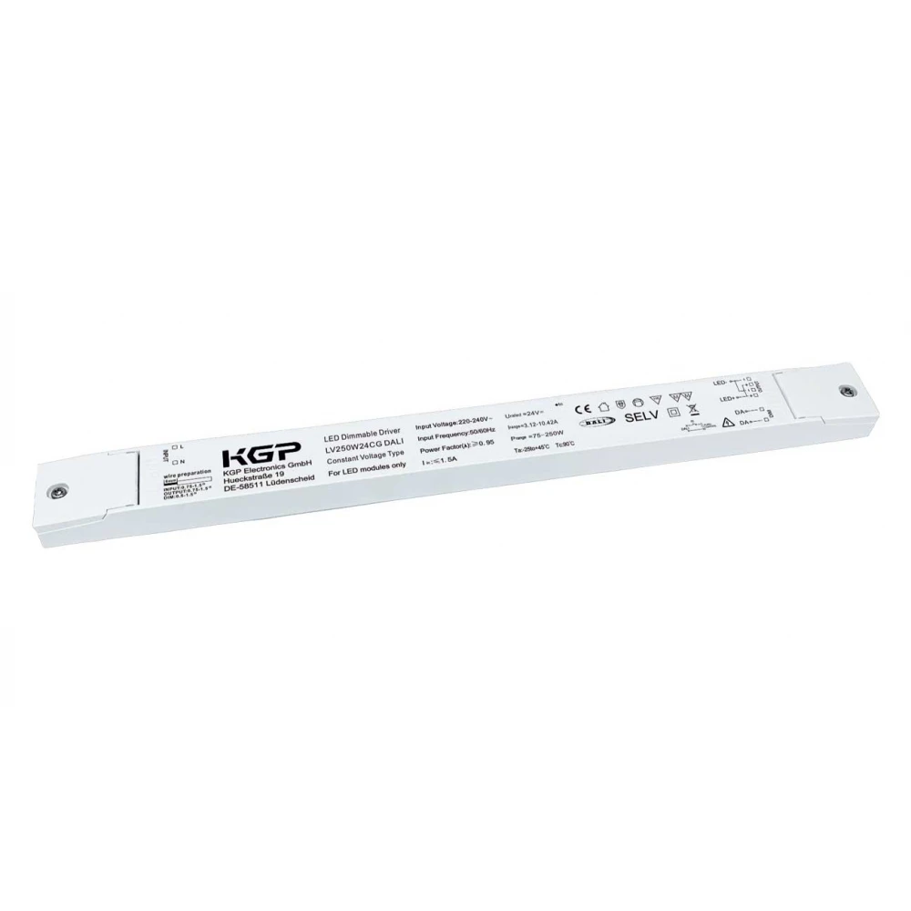 Dimmable LED Driver DALI Σταθερής Τάσης KGP 250W 24VDC IP20 - Cubalux