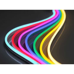 Neon Flex Πλαγίου Φωτισμού 6x13 12 Watt/m 24V IP67 Μπλε Ανοιχτό - 5 Μέτρα - Cubalux