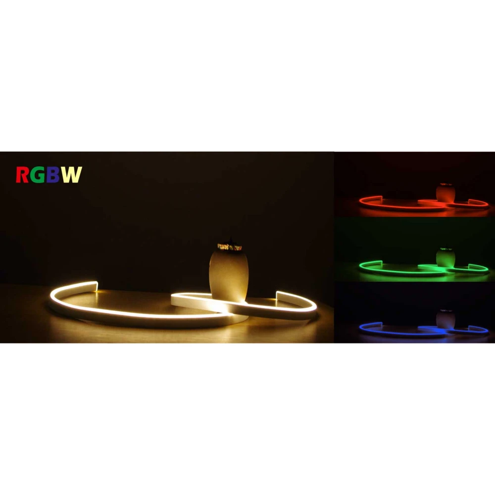 Neon Flex Πλαγίου Φωτισμού 15x8 14.4 Watt/m 24V IP67 RGBW- 5 Μέτρα - Cubalux