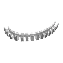 Μεταλλικό εύκαμπτο προφίλ για neon 15x8 - 1μέτρο Cubalux