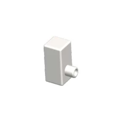 Πλαϊνή τάπα με τρύπα για neon 15x8 - Cubalux