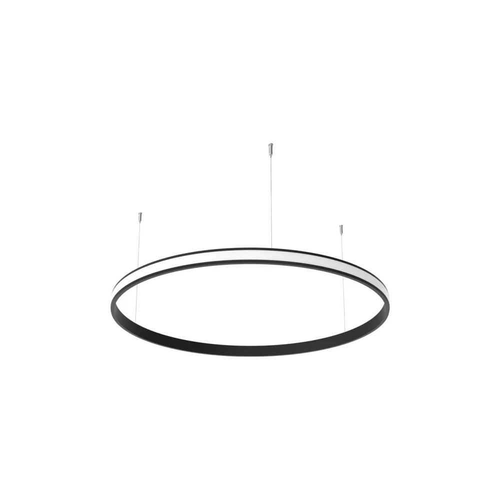ΚΥΚΛΟΣ ΑΛΟΥΜΙΝΙΟΥ 900MM ΜΕ ΚΑΛΥΜΜΑ ΟΠΑΛ - ΦΩΤΙΣΜΟΣ ΕΞΩΤΕΡΙΚΟΣ - ΜΑΥΡΟ - Cubalux