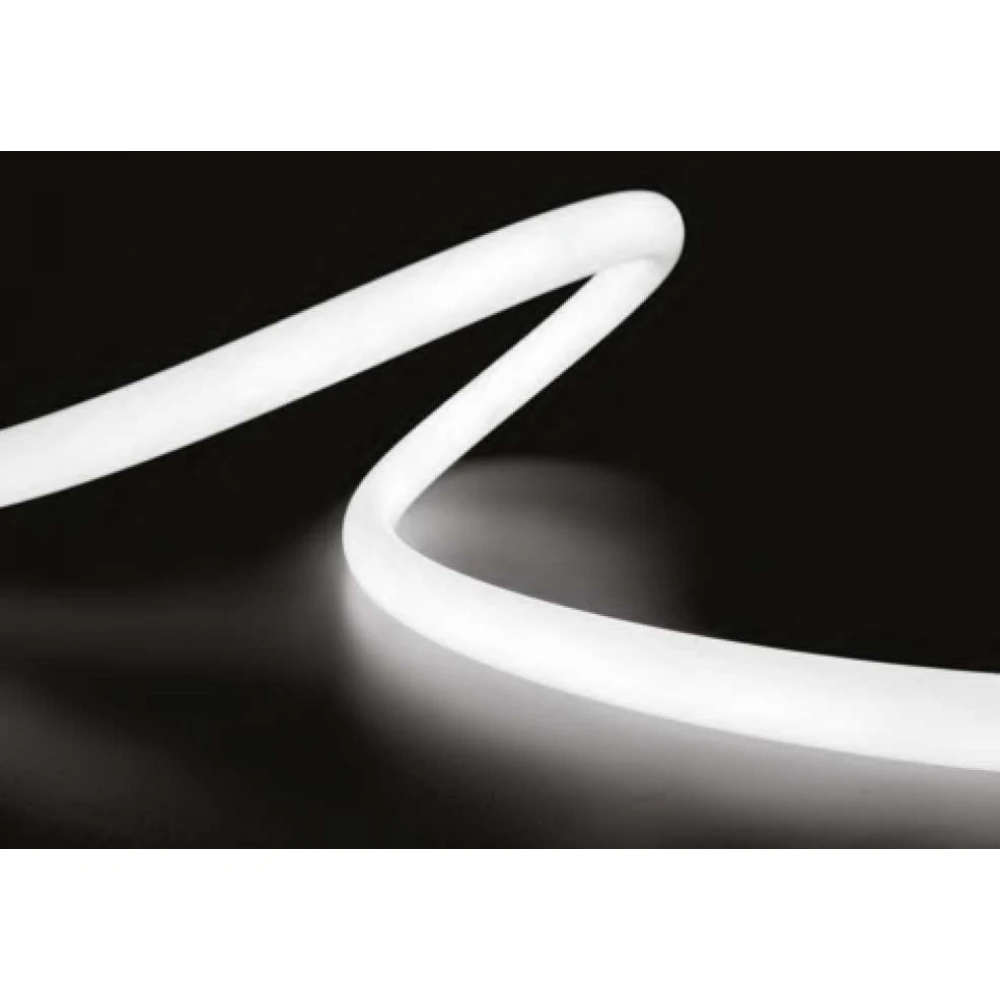 Ταινία LED Neon RONDO 18mm 12Watt/m 24V CRI80 IP65 336 LED/m 5m 2700K Θερμό Λευκό - 5 Μέτρα - Cubalux