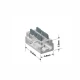 9-σε-1 Κονέκτορας IP20/65 για μονόχρωμη ταινία led SMD/COB πλάτους 5mm - Τεμ. - Cubalux