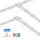 Γωνιακός/Τ κονέκτορας IP20/65 για RGB ταινία led COB πλάτους 10mm - Τεμ. - Cubalux