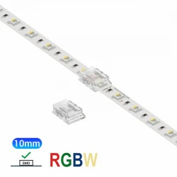 Ενδιάμεσος κονέκτορας IP20/65 για RGBW ταινία led SMD πλάτους 10mm - Τεμ. - Cubalux