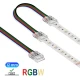 Ενδιάμεσος κονέκτορας IP20/65 με καλώδιο 15cm για RGBW ταινία led SMD πλάτους 12mm - Τεμ. - Cubalux