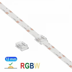 Ενδιάμεσος κονέκτορας IP20/65 για RGBW ταινία led COB πλάτους 12mm - Τεμ. - Cubalux