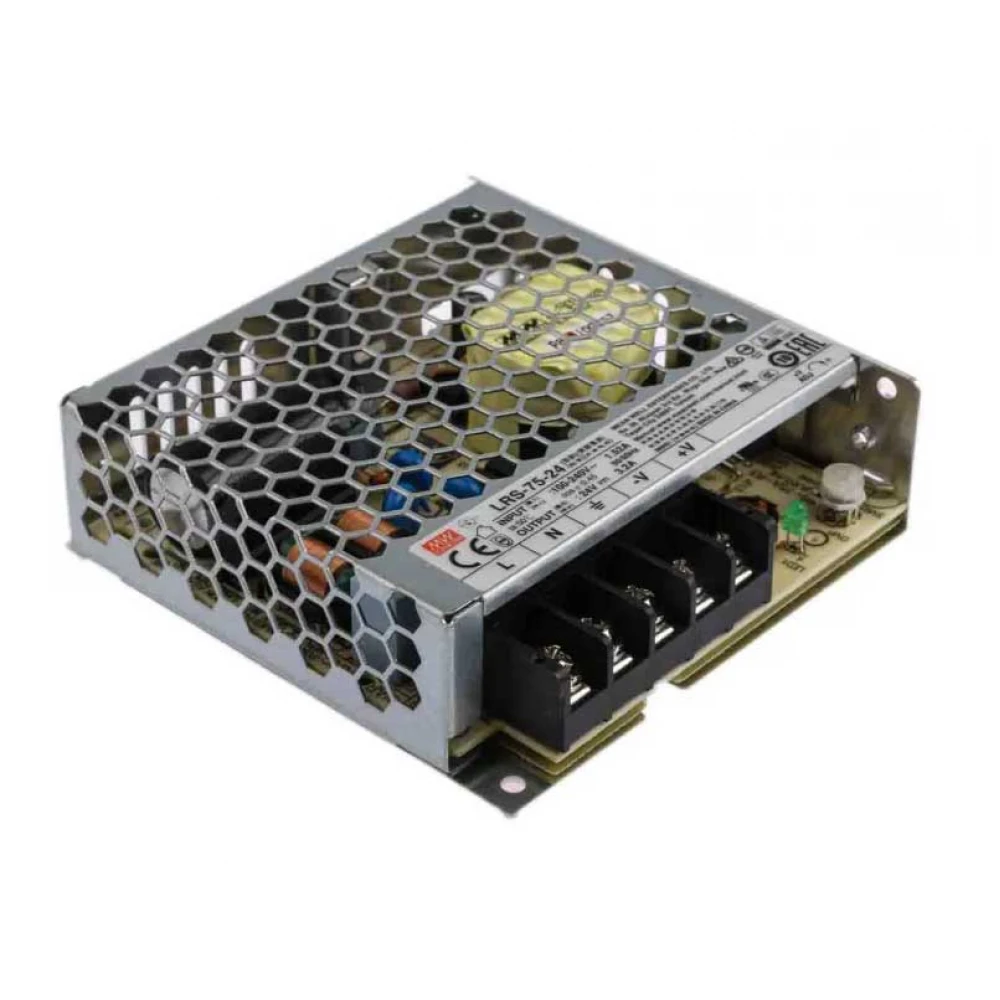 MEAN WELL LRS SERIES ― Σταθερής Τάσης 75 Watt 24 Vdc
