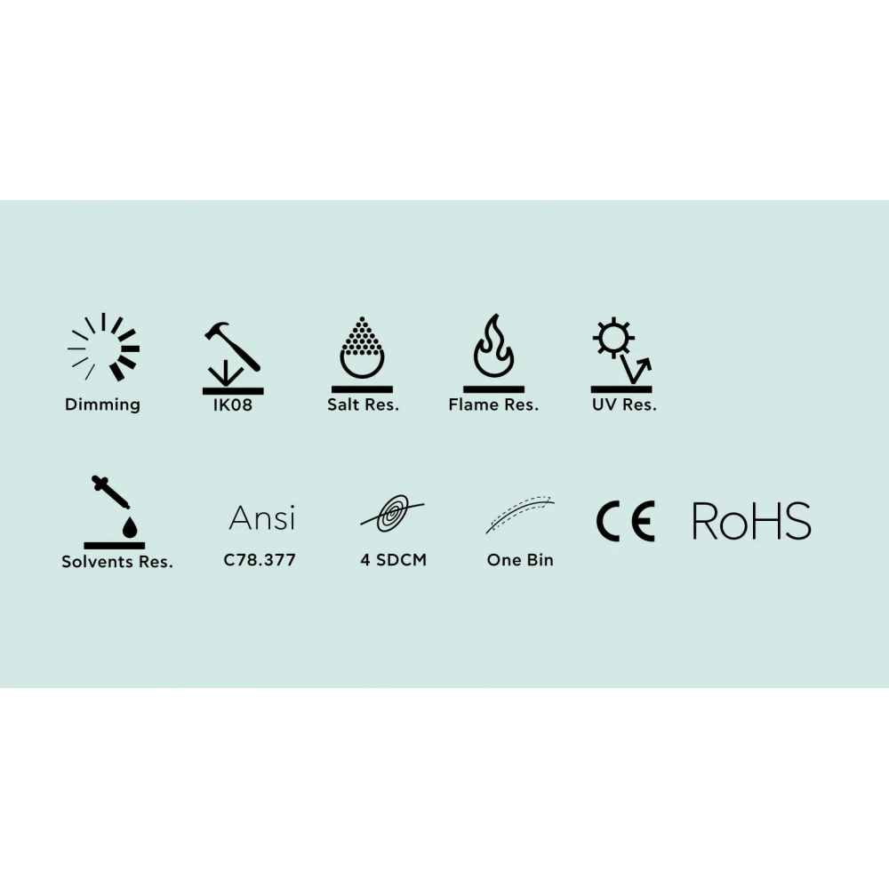 Neon Flex Διπλής Κάμψης 16x16 14 Watt/m 24V IP67 CRI90 - 6000K Ψυχρό Λευκό - 5 Μέτρα - Cubalux