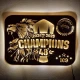 Custom LED Laser Cut Φωτιστικό τοίχου “48 CHAMPIONS” του ΘΡΥΛΟΥ - Χειροποίητο Φωτιστικό Από Ξύλο 60x3x40 cm