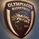 Custom LED Laser Cut Φωτιστικό τοίχου Olympiacos B.C. - Χειροποίητο Φωτιστικό Από Ξύλο 35×3×30 cm