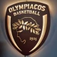 Custom LED Laser Cut Φωτιστικό τοίχου Olympiacos B.C. - Χειροποίητο Φωτιστικό Από Ξύλο 35×3×30 cm
