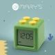 Ηλεκτρονικό Ξυπνητήρι Τουβλάκι Πράσινο