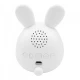 Φωτιζόμενο Ηλεκτρονικό Ξυπνητήρι Κουνελάκι Λευκό