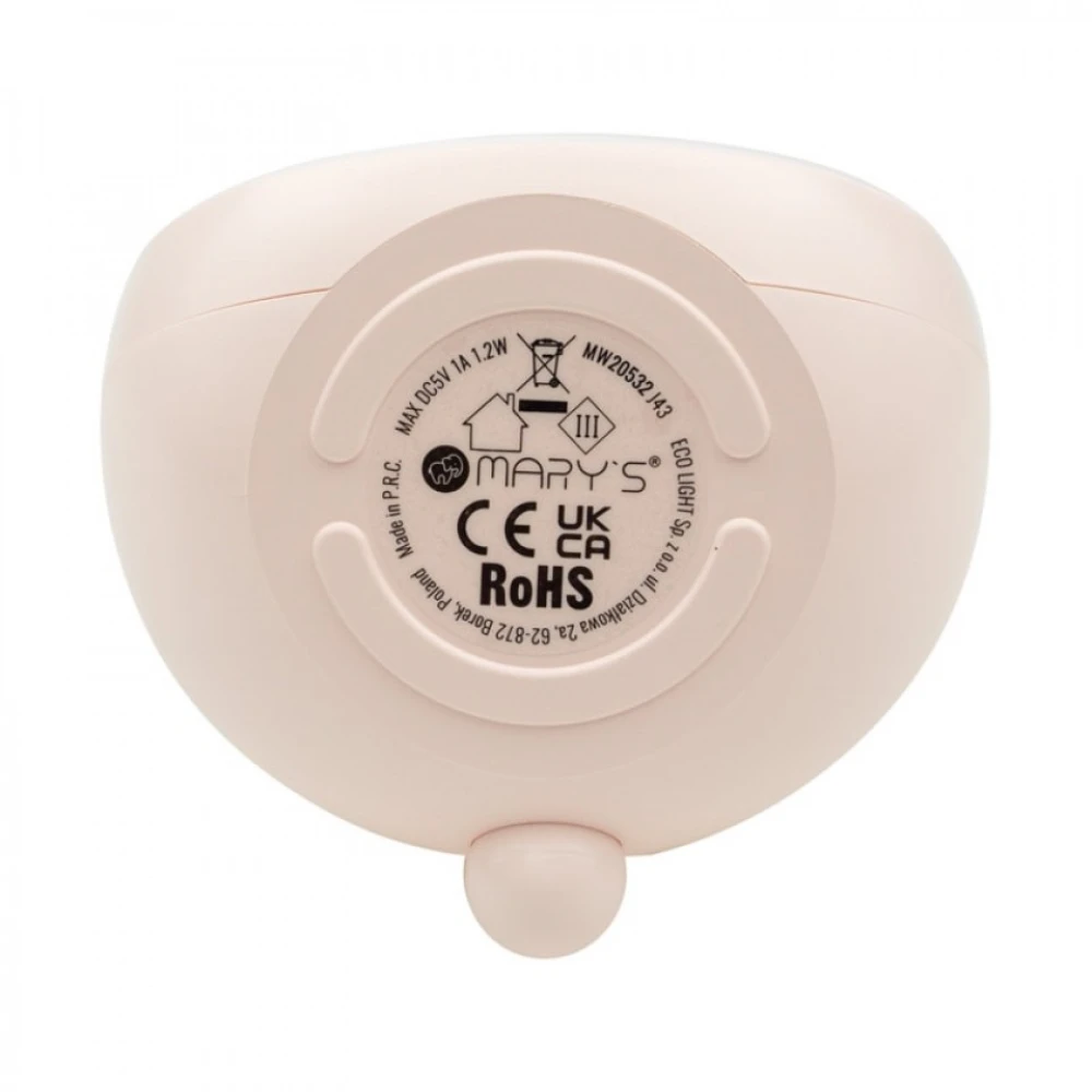 Φωτιζόμενο Ηλεκτρονικό Ξυπνητήρι Κουνελάκι Ροζ