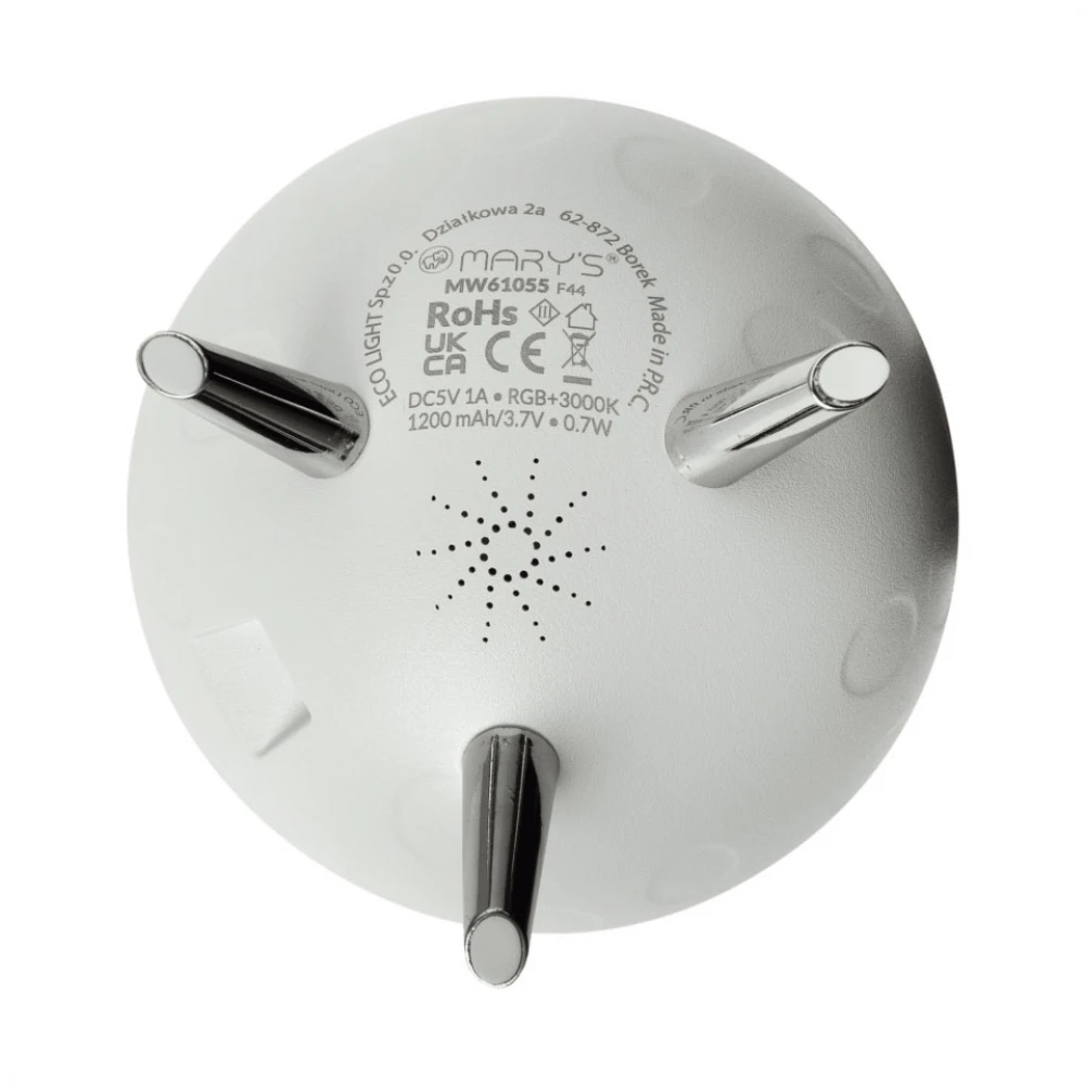 Παιδικό Φωτιστικό Νυκτός Φεγγάρι με Αστροναύτη Λευκό