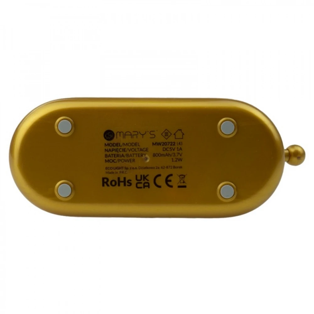 Παιδικό Φωτιστικό Νυκτός Τοστιέρα Κίτρινο