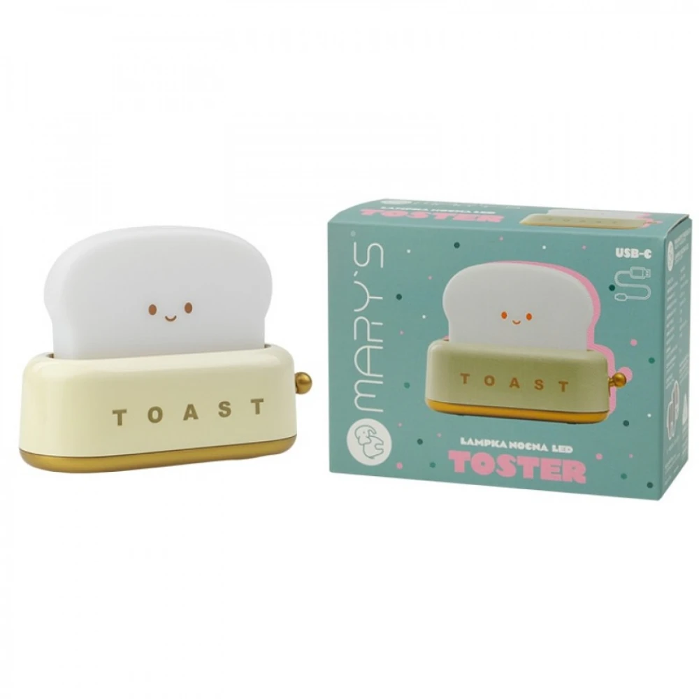 Παιδικό Φωτιστικό Νυκτός Τοστιέρα Κίτρινο