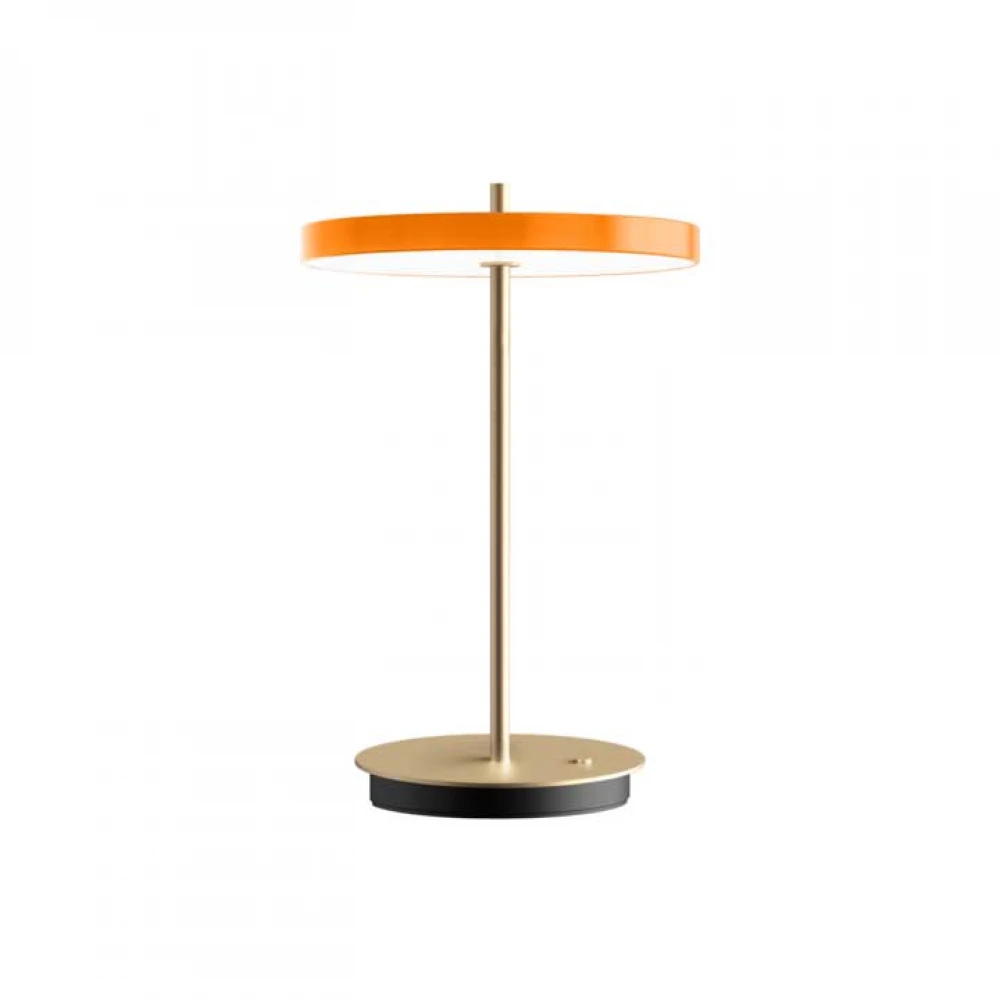LED Πορτατίφ Μπαταρίας Επαναφορτιζόμενο Asteria Move Nuance Orange Dimmable by UMAGE