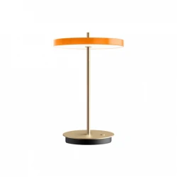 LED Πορτατίφ Μπαταρίας Επαναφορτιζόμενο Asteria Move Nuance Orange Dimmable by UMAGE