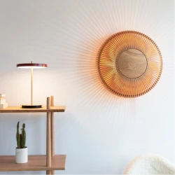 LED Πορτατίφ Μπαταρίας Επαναφορτιζόμενο Asteria Move Ruby Red Dimmable by UMAGE