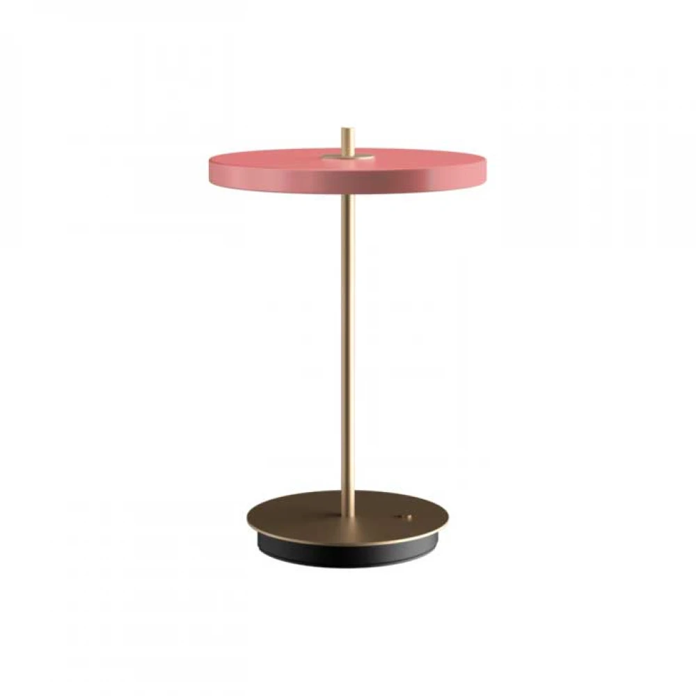 LED Πορτατίφ Μπαταρίας Επαναφορτιζόμενο Asteria Move Nuance Rose Dimmable by UMAGE