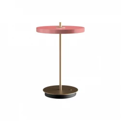 LED Πορτατίφ Μπαταρίας Επαναφορτιζόμενο Asteria Move Nuance Rose Dimmable by UMAGE