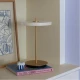 LED Πορτατίφ Μπαταρίας Επαναφορτιζόμενο Asteria Move Pearl White Dimmable by UMAGE
