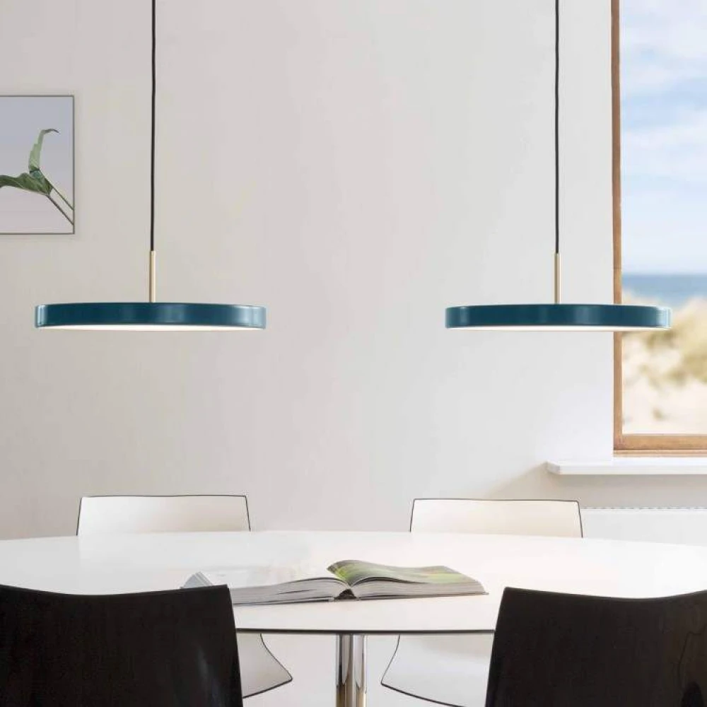 Κρεμαστό Φωτιστικό LED Asteria Petrol 17W G43cm by UMAGE