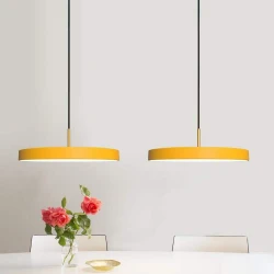 Κρεμαστό Φωτιστικό LED Dimmable Asteria Saffron Yellow Medium G43cm by UMAGE - 1 τμχ εκθεσιακό προϊόν 