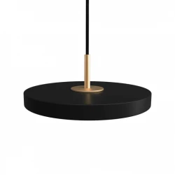 Κρεμαστό Φωτιστικό LED Asteria Micro Black 12W Φ15cm Dimmable by UMAGE