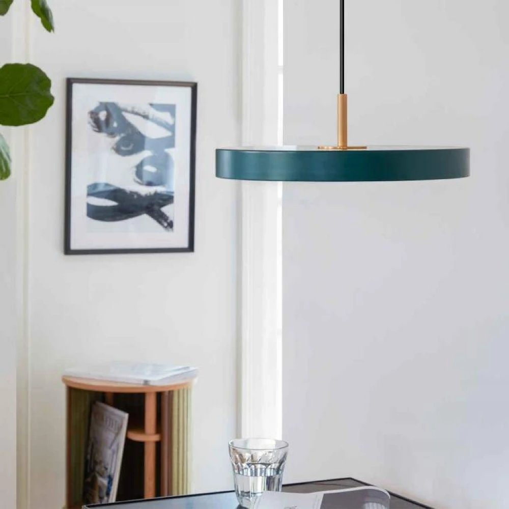 Κρεμαστό Φωτιστικό LED Asteria Mini Forest Green 14W Φ31cm Dimmable by UMAGE