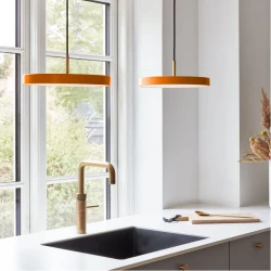 Κρεμαστό Φωτιστικό LED Asteria Mini Nuance Orange 14W Φ31cm Dimmable by UMAGE