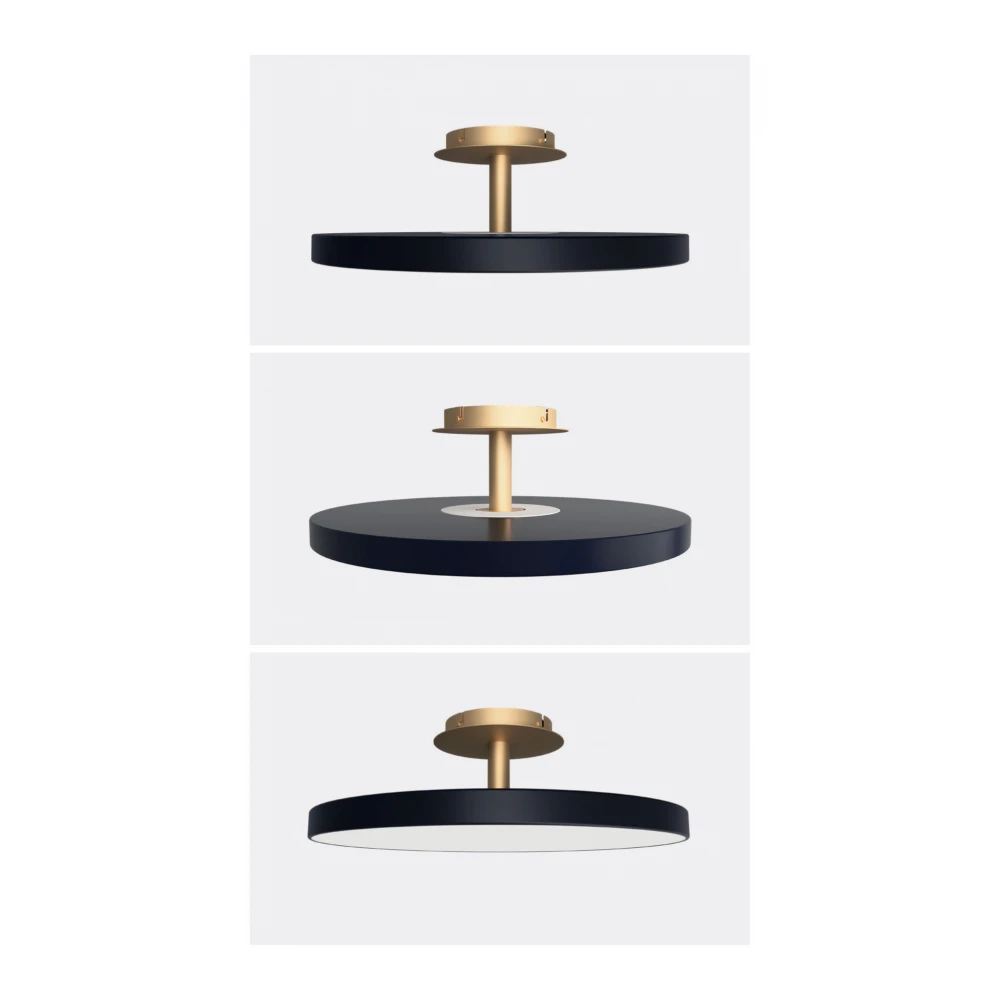 Φωτιστικό Οροφής LED Asteria Up Anthracite Grey 37W Φ60cm Dimmable by UMAGE