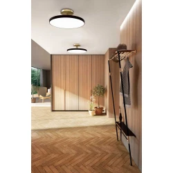 Φωτιστικό Οροφής LED Asteria Up Large Black 37W Φ60cm Dimmable by UMAGE