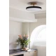 Φωτιστικό Οροφής LED Asteria Up Medium Black 17W Φ43cm Dimmable by UMAGE