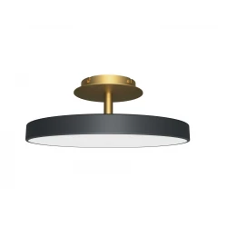 Φωτιστικό Οροφής LED Asteria Up Medium Anthracite 17W Φ43cm Dimmable by UMAGE