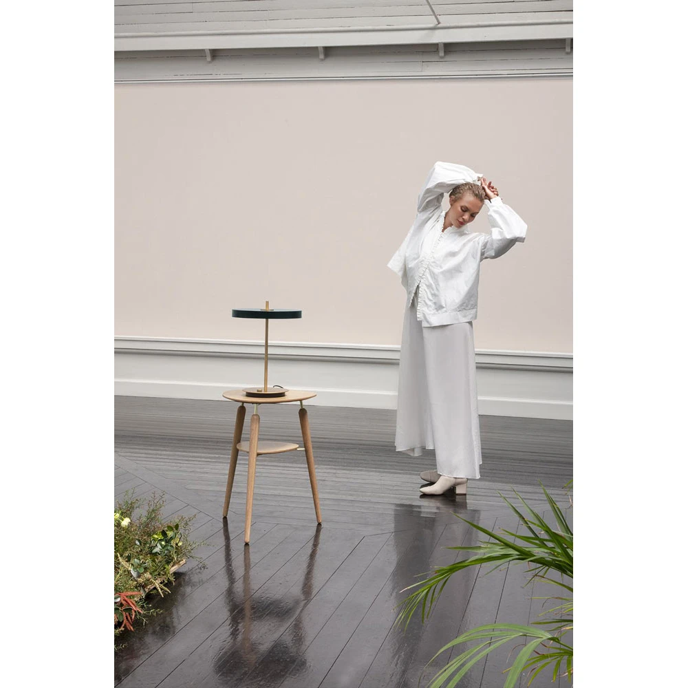 LED Πορτατίφ Asteria Table Forest Green 13W Φ31cm Dimmable by UMAGE