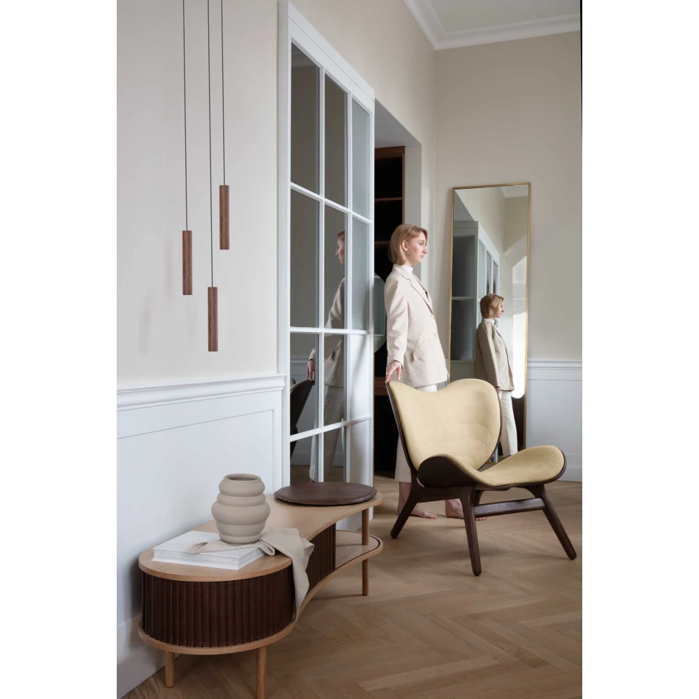 LED Κρεμαστό Φωτιστικό Τρίφωτο Από Ξύλο Δρυς Σκούρο  - OAK 3x2W Chimes Cluster 3 by UMAGE